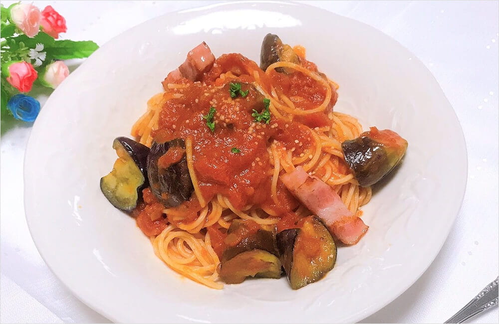 調味料なし!簡単トマトパスタ
