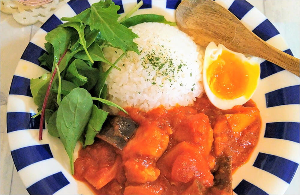 鶏もも肉のイタリアン風トマト煮込み