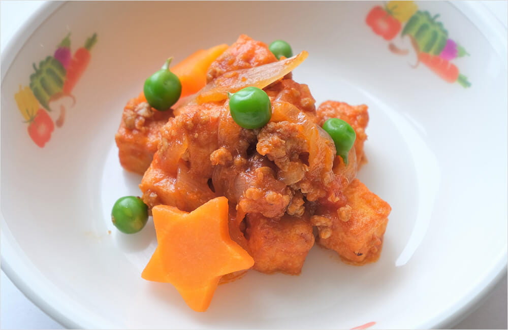 厚揚げのトマト煮込み