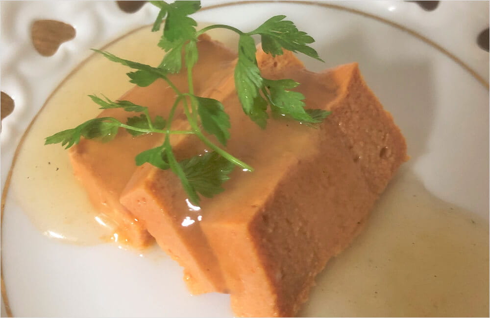 トマト豆腐